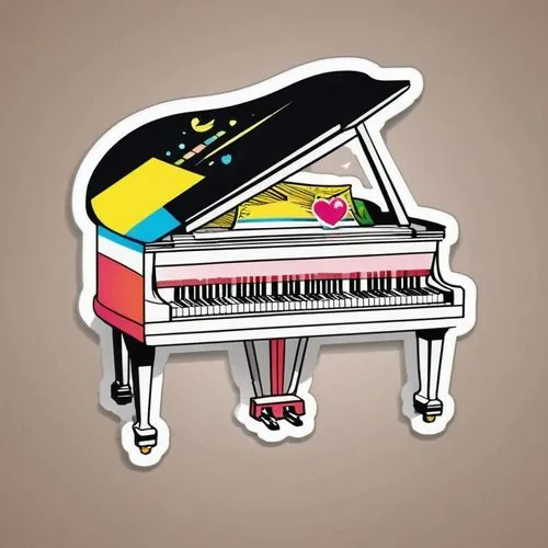 grand piano,play piano,pianola,piano keyboard,pianoforte,piano,the piano,lopiano,pianist,pianet,steinway,pianos,harpsichord,piano player,fortepiano,boesendorfer,disklavier,pianura,pianistic,bechstein,Unique,Design,Sticker