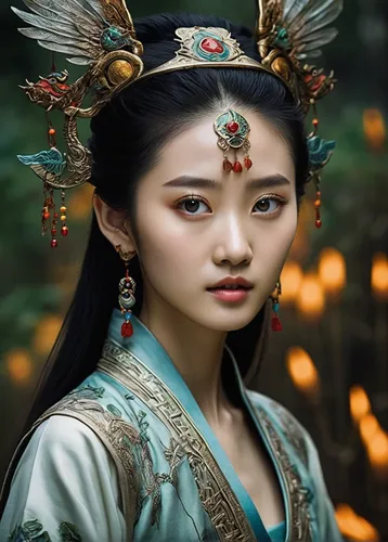 inner mongolian beauty,oriental princess,asian costume,oriental girl,mulan,asian woman,peking opera,taiwanese opera,chinese art,geisha,japanese woman,yunnan,asian culture,oriental,asian girl,geisha girl,oriental painting,korean culture,shuanghuan noble,asian,Illustration,Realistic Fantasy,Realistic Fantasy 33