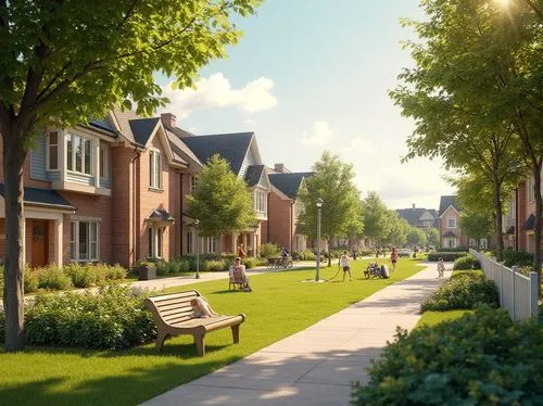 townhomes,new housing development,kleinburg,cohousing,townhouses,stittsville,cedarvale,netherwood,housing estate,suburbanization,redrow,liveability,stouffville,streetsville,row of houses,brampton,leaseholds,leaside,rowhouses,charleswood,Photography,General,Realistic