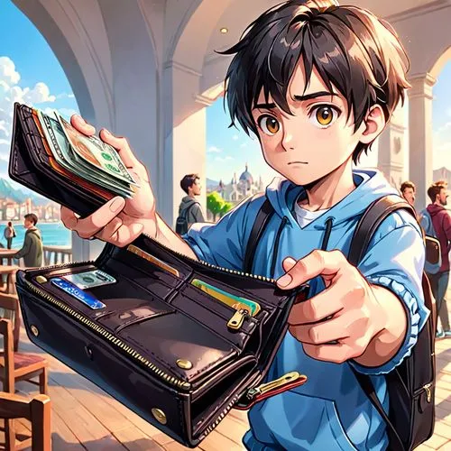 holding ipad,game illustration,child with a book,cg artwork,table artist,detective conan,playmat,sega,anime cartoon,pencil case,carrying case,watchmaker,camera illustration,bookkeeper,magic book,anime boy,sega mega drive,card games,clipboard,gambler,Anime,Anime,General