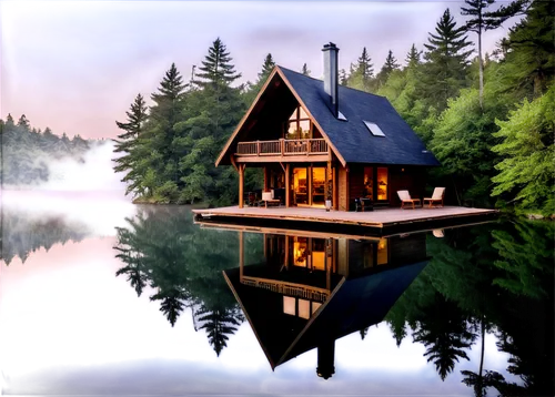 house with lake,summer cottage,cottage,boathouse,inverted cottage,boat house,house in the forest,floating huts,house by the water,small cabin,log home,houseboat,boathouses,wooden house,summer house,forest lake,home landscape,forest house,log cabin,houseboats,Illustration,Abstract Fantasy,Abstract Fantasy 22