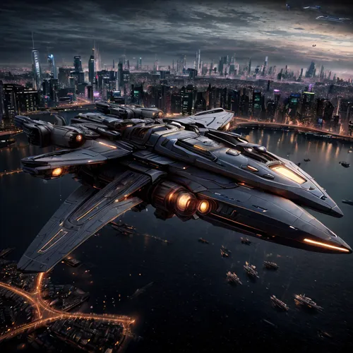 cowl vulture,dreadnought,supercarrier,northrop grumman,falcon,battlecruiser,carrack,aircraft carrier,stealth ship,stealth aircraft,delta-wing,black city,harbour city,fighter aircraft,uss carl vinson,f