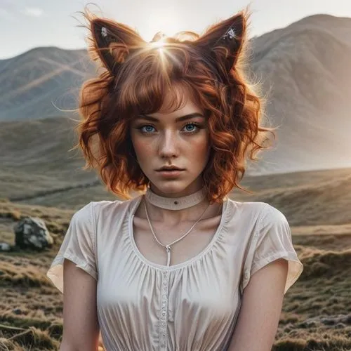 cat ears,lindsey stirling,feline look,kat,ginger cat,fox,cat european,lion - feline,feline,devil,fae,child fox,a fox,feral,ox,lynx,wild cat,bohemian shepherd,lioness,aegean cat