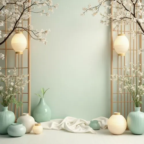 japanese paper lanterns,table lamps,japanese lamp,ikebana,spring background,easter décor,japanese floral background,luminous garland,table lamp,wall lamp,hanging lamp,nursery decoration,easter background,asian lamp,oriental lantern,flower vases,pastel wallpaper,springtime background,easter decoration,flower background,Photography,General,Realistic