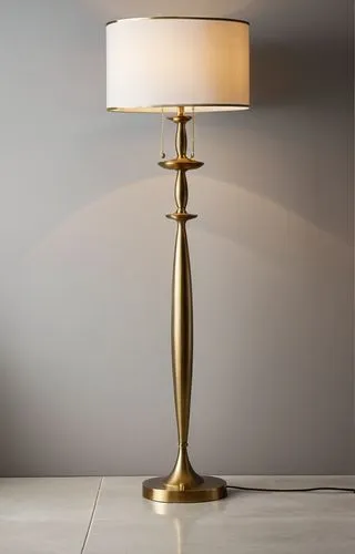 cast iron floor lamp
finish in texrure brass
oval fabric shade with brass trim,a gold lamp is on a table next to the wall,table lamp,floor lamp,bedside lamp,table lamps,retro lamp,lamp,Photography,Gen