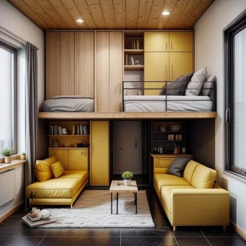 shared apartment,an apartment,apartment,loft,sky apartment,modern room,apartment lounge,smart home,japanese-style room,livingroom,home interior,inverted cottage,penthouse apartment,small cabin,interio