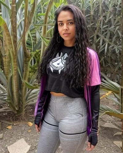 Está jovem está numa academia e bebendo um copo de água e por trás de ela tem o Lula ,tracksuit,sweatpants,sportsgirl,thick,salvadorian,sweatsuit,panamanian,sfsu,thrasher,thickset,thickest,thighpaulsa