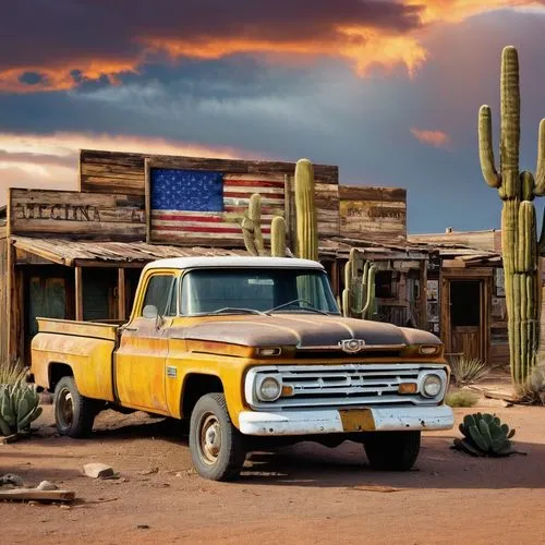 route 66,american car,pioneertown,pickup truck,ford truck,wagoneer,abandoned old international truck,american classic cars,usa old timer,southwestern,americana,ranchero,wickenburg,pickup trucks,abandoned international truck,arizona,american sportscar,rust truck,tuscon,westamerica,Illustration,Paper based,Paper Based 15