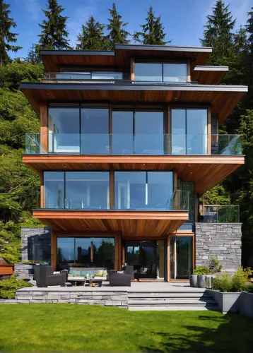 Energy efficient luxury ocean view home on vancouver for Modern home designs canada,modern house,modern architecture,dunes house,timber house,house by the water,smart house,cubic house,eco-constructio