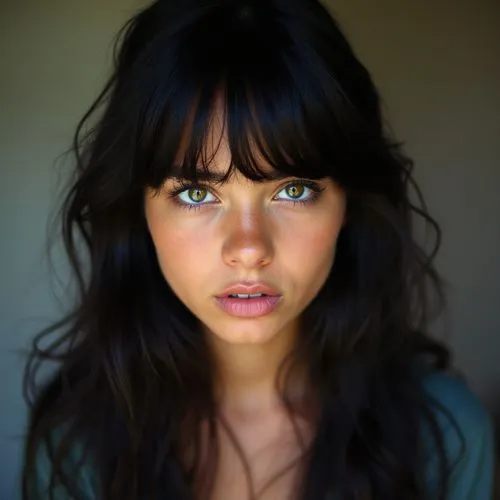 hamulack,girl portrait,beautiful face,mystical portrait of a girl,ronstadt,maia