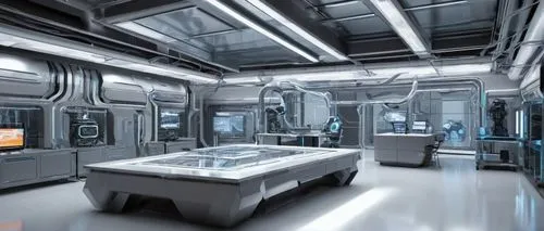 operating room,spaceship interior,sickbay,arktika,cleanrooms,cleanroom,kamino,sector,radiopharmaceutical,biolab,chemical laboratory,spacelab,computer room,ufo interior,ambulatory,engine room,sci - fi,sci fi,laboratory,mining facility,Illustration,Vector,Vector 20