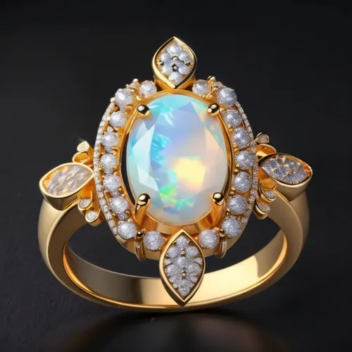 moonstone,opal,paraiba,colorful ring,mouawad,boucheron,ring with ornament,ring jewelry,anello,diamond ring,anillo,birthstone,chaumet,opals,engagement ring,agta,moonstones,bejewelled,gold diamond,arken