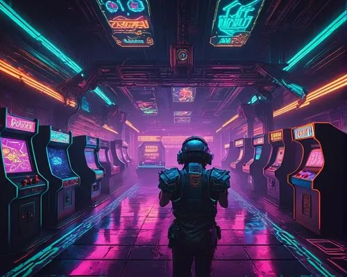 cyberpunk,arcade,arcades,cyberia,spaceland,cyberscene,cyberworld,polara,tron,bladerunner,arcade games,futuristic,cyberpunks,synthetic,scifi,vapor,ripley,cyber,synth,spaceship interior,Unique,Pixel,Pixel 04