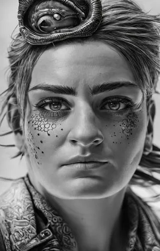 katniss,tracer,rose png,cgi,image manipulation,fantasy portrait,female warrior,shaman,fatayer,clementine,world digital painting,face paint,photoshop manipulation,pencil art,gyro,frida,grayscale,bjork,silphie,warrior woman,Art sketch,Art sketch,Fantasy