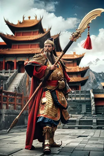 shennong,yi sun sin,wukong,xiaojian,yuhuan,xiangfei