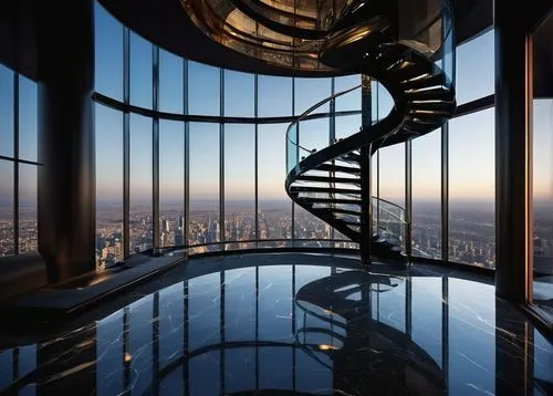 the observation deck,observation deck,spiral staircase,sky city tower view,observation tower,vertigo,skydeck,spiral stairs,skyloft,vertiginous,skywalks,revolving,sky apartment,sky tower,helix,burj khalifa,top of the rock,stratosphere,skywalking,skyscraper,Illustration,Vector,Vector 12