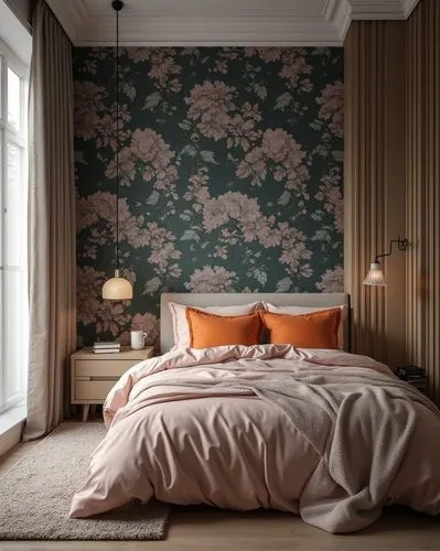 fromental,gournay,chambre,bedchamber,danish room,chintz,Photography,General,Realistic