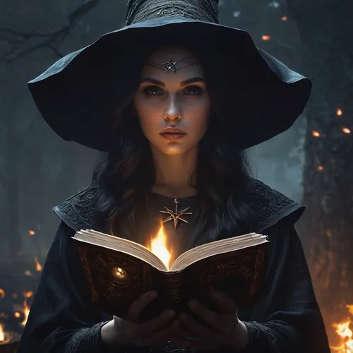 magic book,mystical portrait of a girl,witch's hat,sorceress,magic grimoire,witch hat,fantasy portrait,witches,celebration of witches,divination,witch,the witch,spell,witch's hat icon,fantasy picture,witch ban,scholar,witches pentagram,dodge warlock,open book,Conceptual Art,Fantasy,Fantasy 11