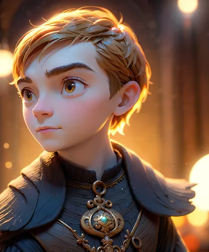 male elf,violet head elf,elf,fantasy portrait,vax figure,tyrion lannister,joan of arc,visual effect lighting,elven,3d fantasy,princess anna,games of light,3d rendered,crown render,elsa,tangled,cg artwork,russo-european laika,character animation,agnes,Anime,Anime,Cartoon