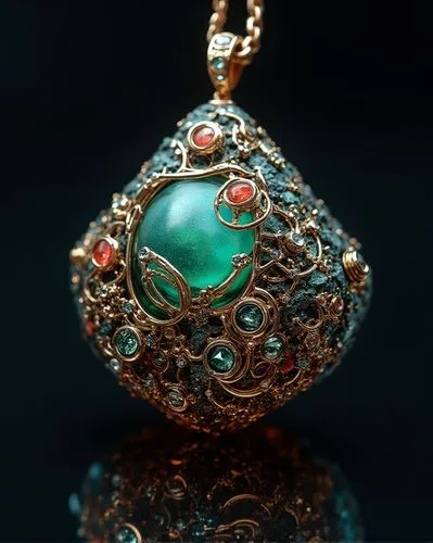 genuine turquoise,ornate pocket watch,pendant,enamelled,pendants,stone jewelry