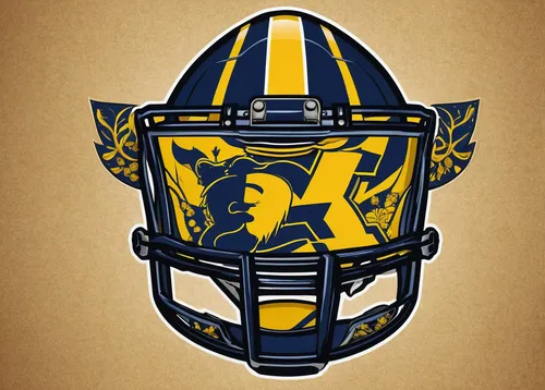 football helmet,helmet plate,head plate,mountaineers,lacrosse helmet,dark blue and gold,gold foil 2020,facemask,goaltender mask,helmets,norse,construction helmet,gridiron football,rams,batting helmet,kirtland's owl,kraft,canadian football,ffp2 mask,helmet,Illustration,Retro,Retro 26