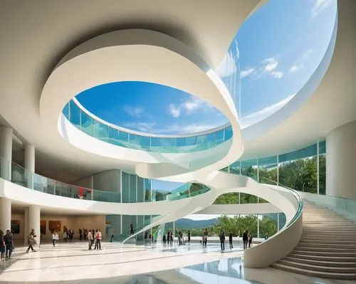 futuristic art museum,futuristic architecture,sky space concept,blavatnik,renderings,segerstrom,hall of nations,safdie,niemeyer,embl,school design,futuristic landscape,daylighting,guggenheim museum,skylon,universum,arcology,oval forum,3d rendering,maxxi,Conceptual Art,Daily,Daily 33