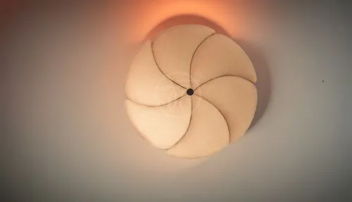 add shadows behind it,an unusual piece of art consisting of four overlapping petals,wall light,wall lamp,ensconce,sconce,wall clock,wooden spinning top,Pure Color,Pure Color,Light Gray