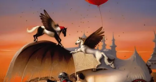 balloonist,red balloon,fantasy picture,balloonists,surrealism,ballooning,elves flight,fantasy art,world digital painting,3d fantasy,balloon trip,getafix,barlowe,falla,surrealistic,photomanipulation,collodi,balloon,redwall,balloons flying,Illustration,Realistic Fantasy,Realistic Fantasy 10