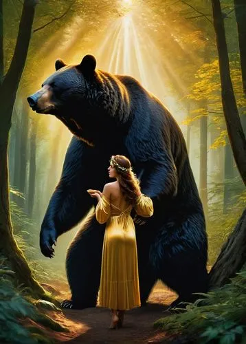 bear guardian,botero,bearlike,nordic bear,fantasy picture,bearmanor,Conceptual Art,Fantasy,Fantasy 05