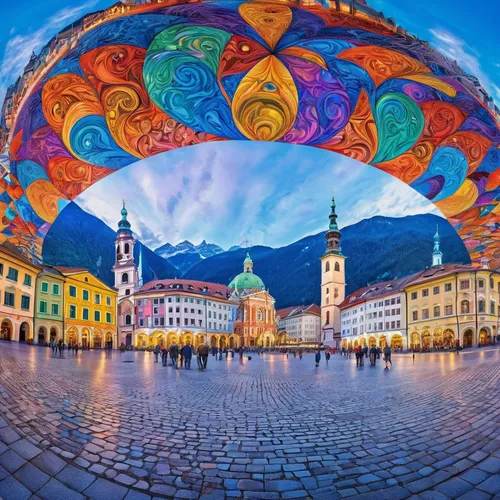 innsbruck,sibiu,salzburg,modena,360 ° panorama,czech budejovice,panoramical,trento,rosa khutor,südtirol,oktoberfest background,brasov,bavaria,sochi,passau,torino,klagenfurt,slovenia,ticino,oktoberfest celebrations,Illustration,Realistic Fantasy,Realistic Fantasy 39