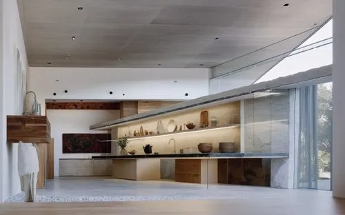 snohetta,clerestory,foyer,skirball,art gallery,gallery,Photography,General,Natural