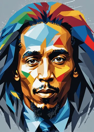 rastaman,wpap,bob marley,vector illustration,vector graphic,reggae,vector art,irie,rasta flag,adobe illustrator,vector graphics,vector image,world digital painting,chief,emancipation,african man,chief cook,aborigine,digital painting,the american indian,Illustration,Vector,Vector 07