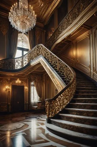 staircase,winding staircase,newel,outside staircase,ornate,ornate room,chateauesque,opulence,ritzau,circular staircase,chambre,opulent,chateau,opulently,staircases,grandeur,palladianism,versailles,baroque,palatial,Illustration,Realistic Fantasy,Realistic Fantasy 15