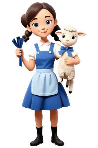 dollfus,dorothy,shepherdess,good shepherd,maidservant,gretl,children's background,pinafore,derivable,3d rendered,monicagate,minirose,cute cartoon image,minimis,dorthy,storybook character,chipettes,the good shepherd,3d render,doll cat,Art,Artistic Painting,Artistic Painting 39