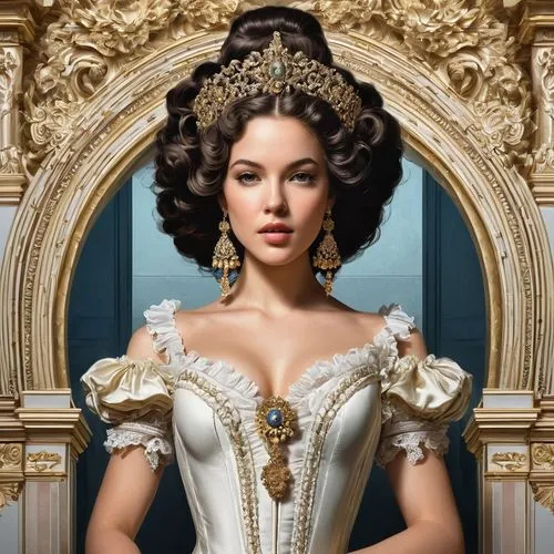 duchesse,emperatriz,tretchikoff,noblewoman,thalia,rosalinda,rosaline,fazilah,musetta,venetia,princess sofia,bridal jewelry,aryana,miss circassian,mezzosoprano,brazilian monarchy,mouawad,saloma,cepora judith,scherfig,Conceptual Art,Fantasy,Fantasy 22