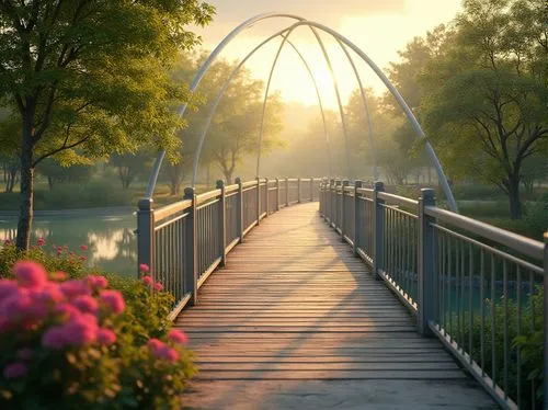 wooden bridge,scenic bridge,hanging bridge,footbridge,love bridge,angel bridge,walkway,colorado riverway bridge,bridge,viola bridge,adventure bridge,rainbow bridge,brug,bridge arch,suspension bridge,pont,soundbridge,passerelle,bridging,footbridges,Photography,General,Realistic