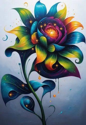 flower painting,cosmic flower,flower art,floral rangoli,grafite,graffiti art,water lotus,glass painting,water flower,lotus blossom,lotus flower,welin,chalk drawing,oil painting on canvas,pintura,vibrantly,graff,mandala flower,markin,lotus hearts,Illustration,Realistic Fantasy,Realistic Fantasy 25