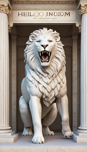 white lion,lion white,lion capital,stone lion,kingdom,lion fountain,helicon,lion - feline,lion head,halcyon,cd cover,lion,heraldic animal,album cover,heraldic,brand front of the brandenburg gate,hall of the fallen,king of the jungle,lion number,freemasonry,Conceptual Art,Fantasy,Fantasy 23