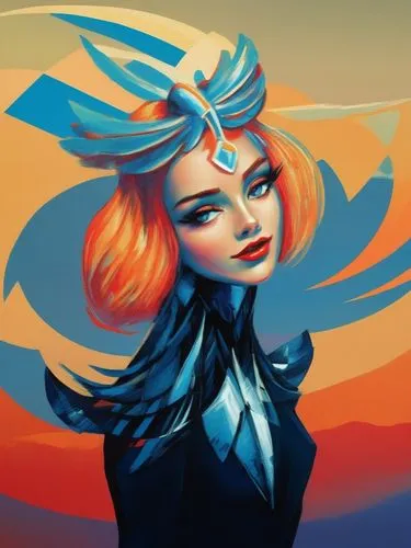 transistor,mermaid vectors,thunderbird,art deco woman,sea anemone,the sea maid,phoenix,nami,siren,illustrator,delta sailor,the wind from the sea,edsel,stewardess,vector girl,bird of paradise,masquerad