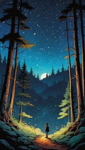 forest background,cartoon video game background,landscape background,background image,owl background,background vector,music background,background screen,wilderness,silhouette art,would a background,creative background,moon and star background,free wilderness,forest of dreams,the spirit of the mountains,night scene,musical background,background images,star wood,Illustration,Realistic Fantasy,Realistic Fantasy 04