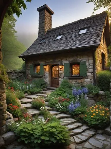 country cottage,stone house,summer cottage,home landscape,beautiful home,house in mountains,cottage,house in the mountains,country house,stone houses,traditional house,the cabin in the mountains,springhouse,little house,cottage garden,miniature house,small house,house in the forest,water mill,dreamhouse,Art,Classical Oil Painting,Classical Oil Painting 15