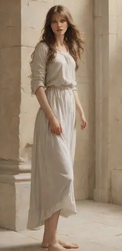 pilate,bouguereau,girl in a historic way,versailles,gracefulness,girl in a long dress,bougereau,aphrodite,ephesus,classical antiquity,woman walking,parthenon,genesis land in jerusalem,girl walking away,lycaenid,cybele,barefoot,celtic woman,athene brama,the girl in nightie,Digital Art,Classicism