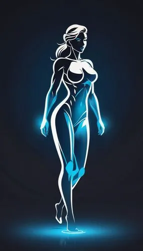 figure of justice,goddess of justice,steam logo,lady justice,horoscope libra,neon body painting,andromeda,steam icon,light drawing,symetra,zodiac sign gemini,blue enchantress,firedancer,vector girl,art deco woman,nova,electro,wonderwoman,fantasia,aquarius,Unique,Design,Logo Design