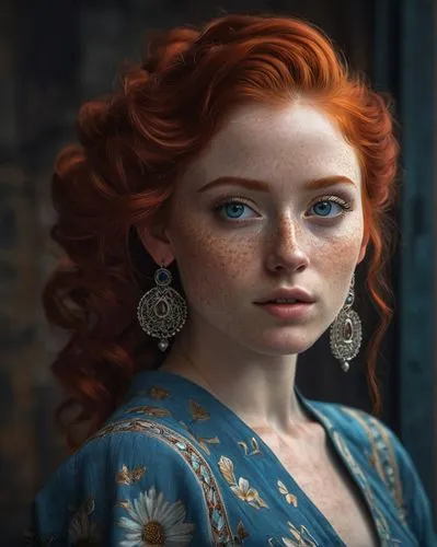 sansa,demelza,irisa,triss,merida,margairaz,Conceptual Art,Fantasy,Fantasy 15