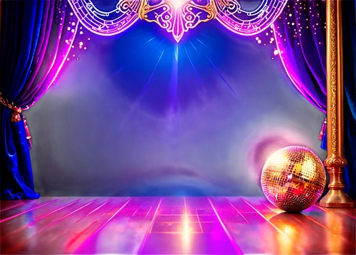 circus stage,diwali background,mirror ball,stage curtain,3d background,award background,theater curtain,ramadan background,magic mirror,apophysis,art deco background,colorful foil background,qabalah,mediumship,stage design,enthrall,theater stage,crown chakra,prism ball,ballroom,Illustration,Realistic Fantasy,Realistic Fantasy 38