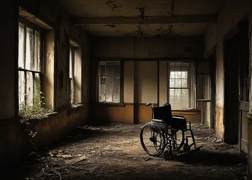 wheel chair,wheelchair,wheelchairs,disablement,sanitorium,sanitarium,paralysed,sanatorium,disabilities,abled,eldercare,rehabiliation,inpatient,disability,quadriplegia,asylum,asylums,hospital,paralyzed,holy spirit hospital,Illustration,Black and White,Black and White 35