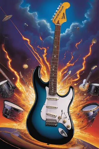 electric guitar,electric bass,fender,concert guitar,guitar head,squier,acoustic-electric guitar,bass guitar,fender g-dec,epiphone,dire straits,slide guitar,guitar amplifier,guitar,the guitar,rock music,telecaster,guitor,music book,firebird,Conceptual Art,Sci-Fi,Sci-Fi 21