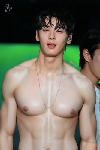 Shirtless man with slim waist, abs, pink nipple, pubic hair and light skin. Smooth, bright light and no shadow,pectorals,intermodulation,minjun,taek,pecks,beom,faints,muscleman,pecs,musclemen,sixpack,