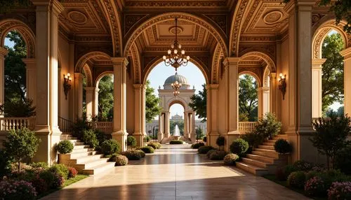 cochere,rivendell,archly,theed,archways,hallway,naboo,marble palace,chhatris,walkway,gardens,villa d'este,hall of the fallen,pergola,conservatory,rosecliff,palace garden,palladianism,philbrook,corridor