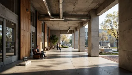 breezeway,concrete slabs,exposed concrete,corten steel,caltech,daylighting,csulb,calpers,zumthor,walkway,3d rendering,render,adjaye,palo alto,paving slabs,concrete ceiling,seidler,streetscape,concrete background,neutra